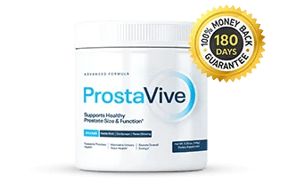 ProstaVive 1 bottle 30-day supply — natural prostate supplement with 180-day money back guarantee